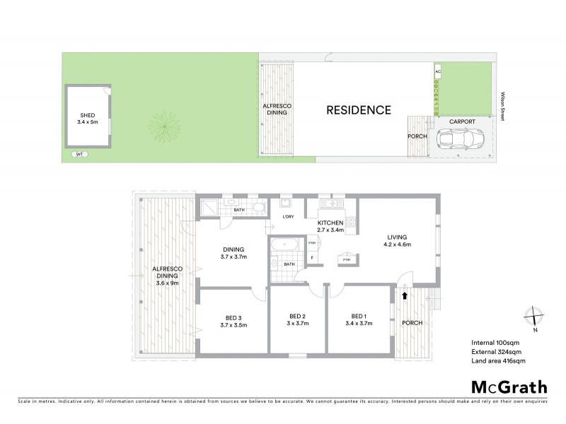 36 Wilson Street, Botany NSW 2019 Floorplan