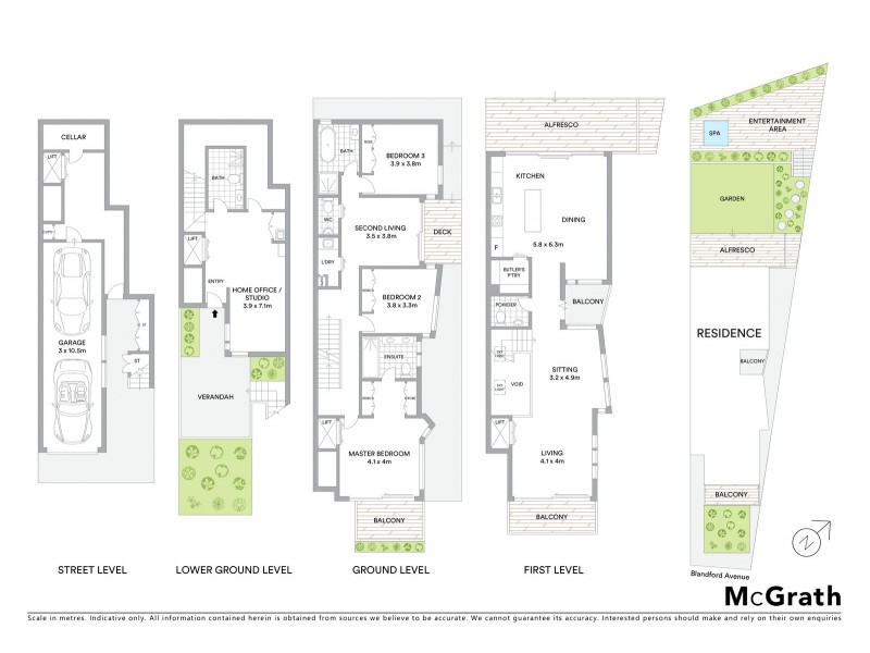 17A Blandford Avenue, Bronte NSW 2024 Floorplan