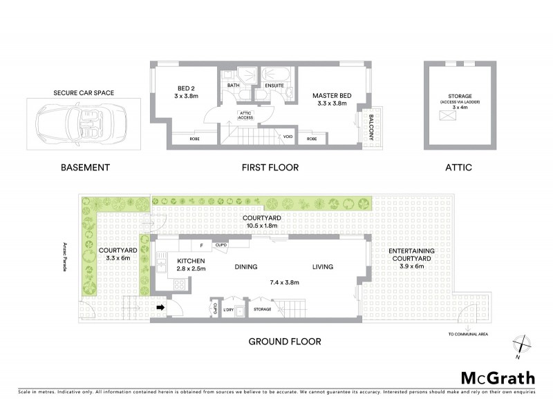 6/581 Anzac Parade, Kingsford NSW 2032 Floorplan