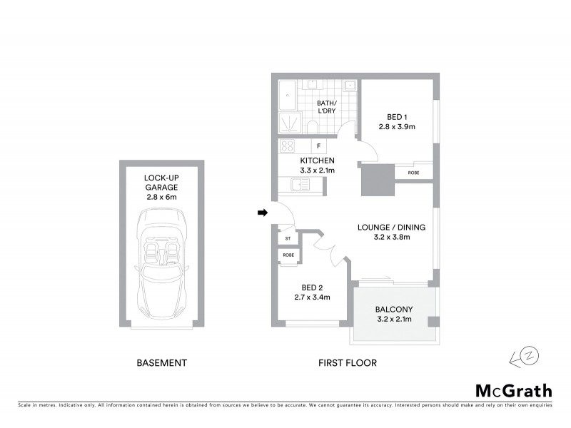 10/45 Avoca Street, Randwick NSW 2031 Floorplan
