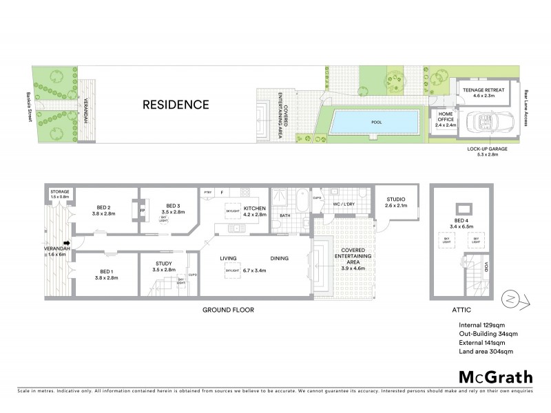 34 Banksia Street, Botany NSW 2019 Floorplan