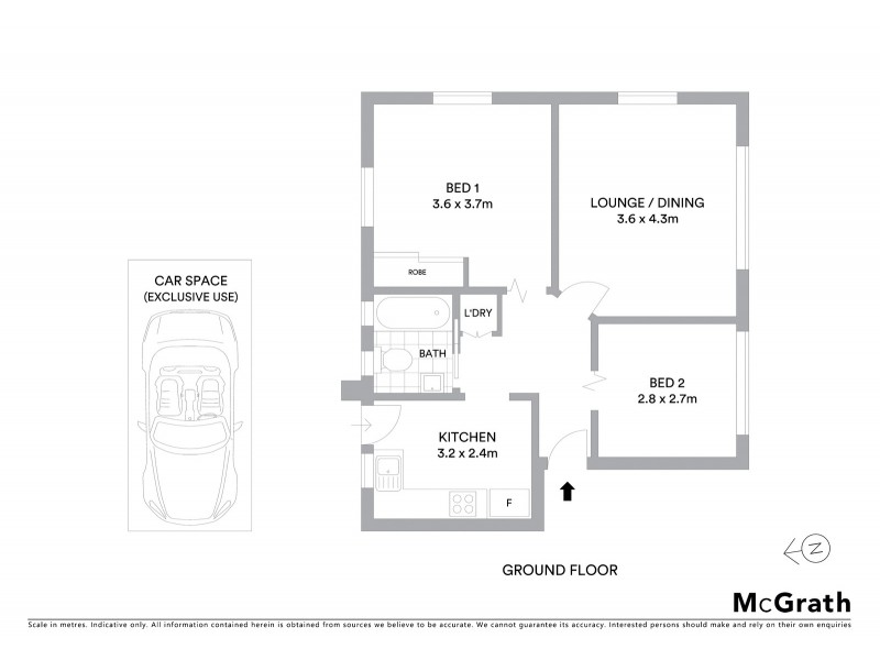 2/79 Willis Street, Kingsford NSW 2032 Floorplan