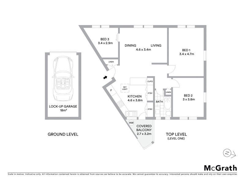 3/294 Alison Road, Coogee NSW 2034 Floorplan