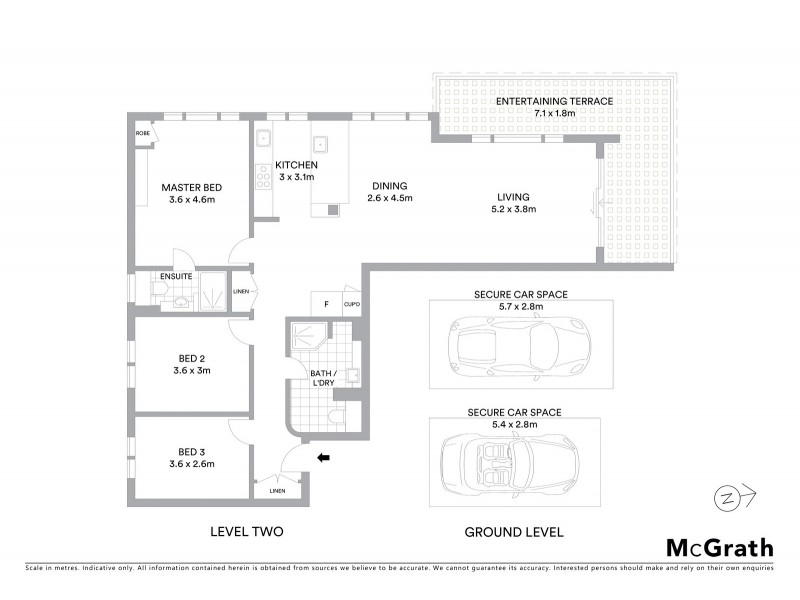 12/2 Pacific Street, Bronte NSW 2024 Floorplan