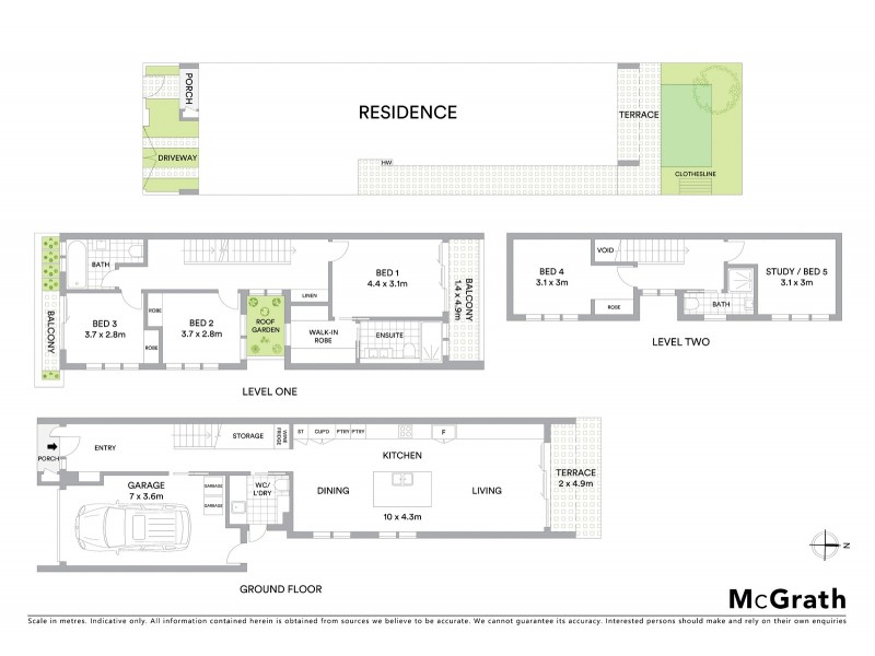 10 Boundary Street, Bronte NSW 2024 Floorplan