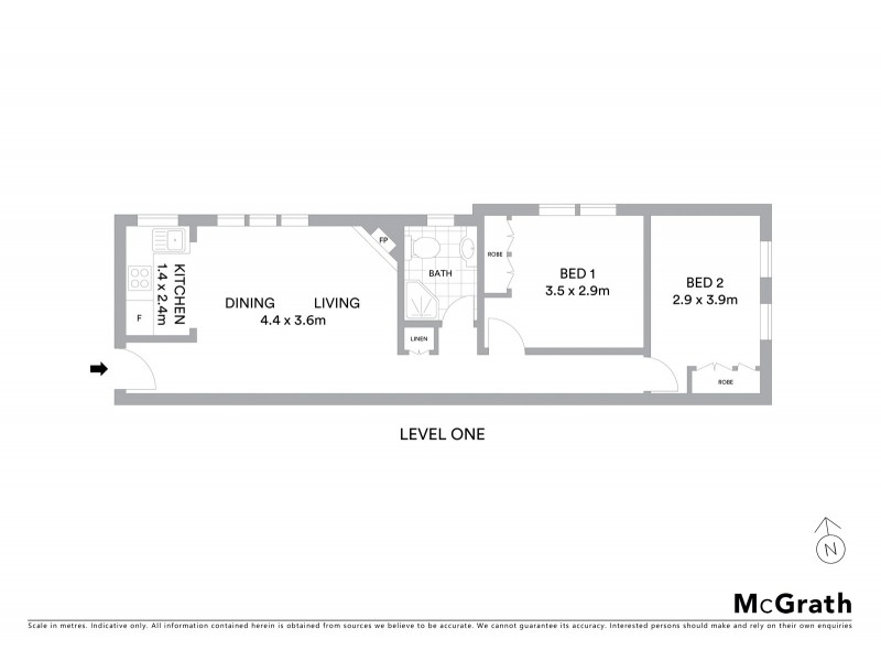 5/623 Anzac Parade, Maroubra NSW 2035 Floorplan