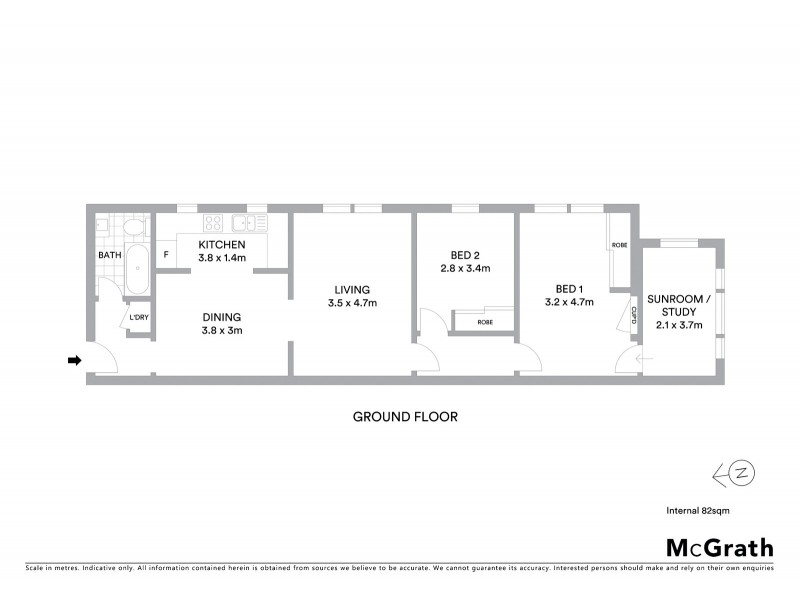 4/127 Birrell Street, Waverley NSW 2024 Floorplan
