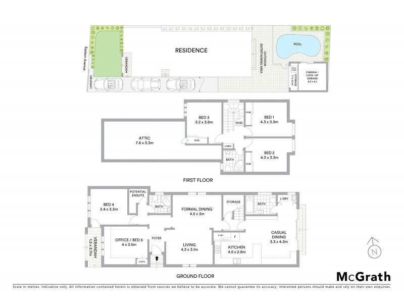 101 Eastern Avenue, Kingsford NSW 2032 Floorplan