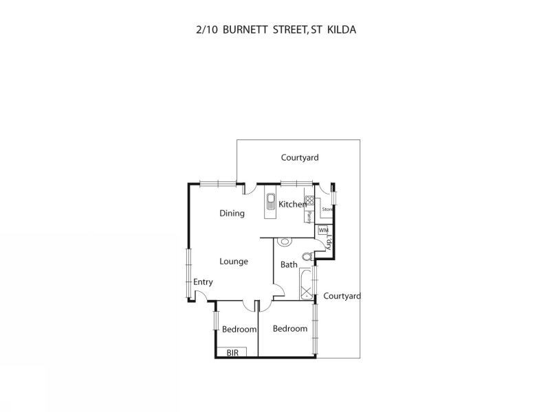 2/10 Burnett Street, St Kilda VIC 3182