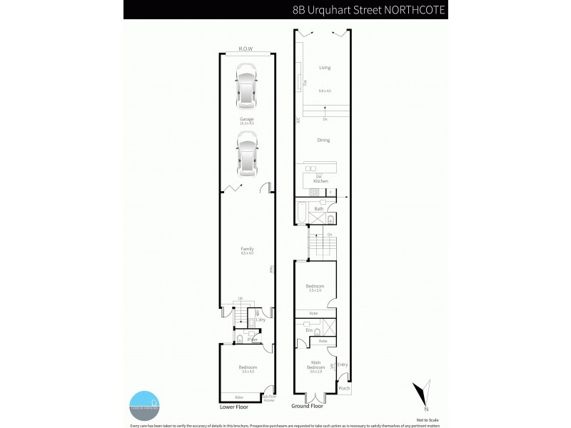 8B Urquhart Street, Northcote VIC 3070 Floorplan