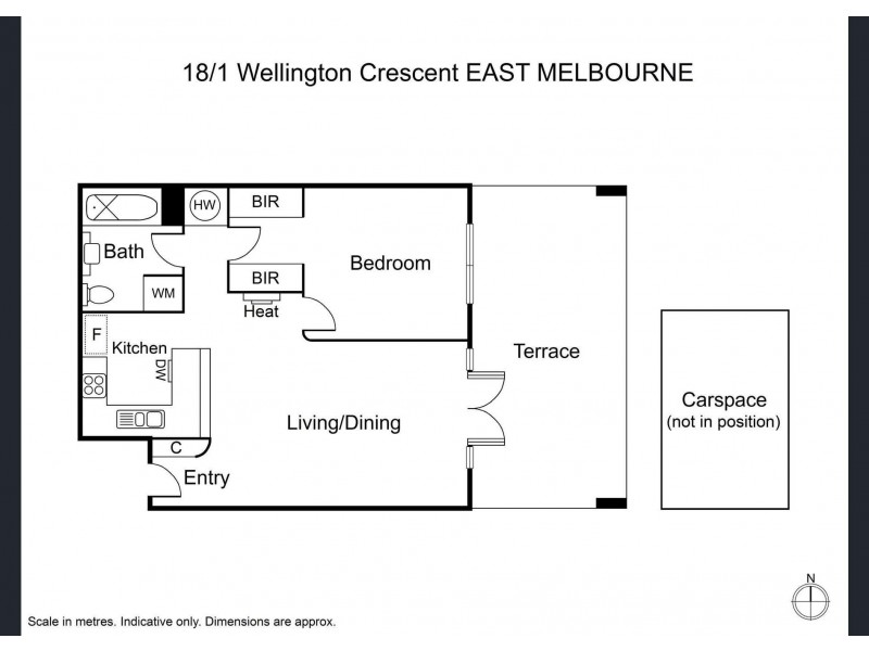 18/1 Wellington Crescent, East Melbourne VIC 3002