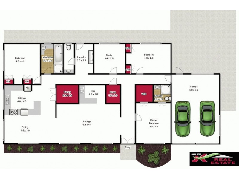6 Saxtons Drive, Moe VIC 3825 Floorplan