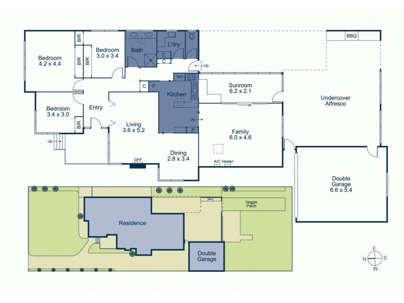 2 Roselea Street, Box Hill North VIC 3129 Floorplan