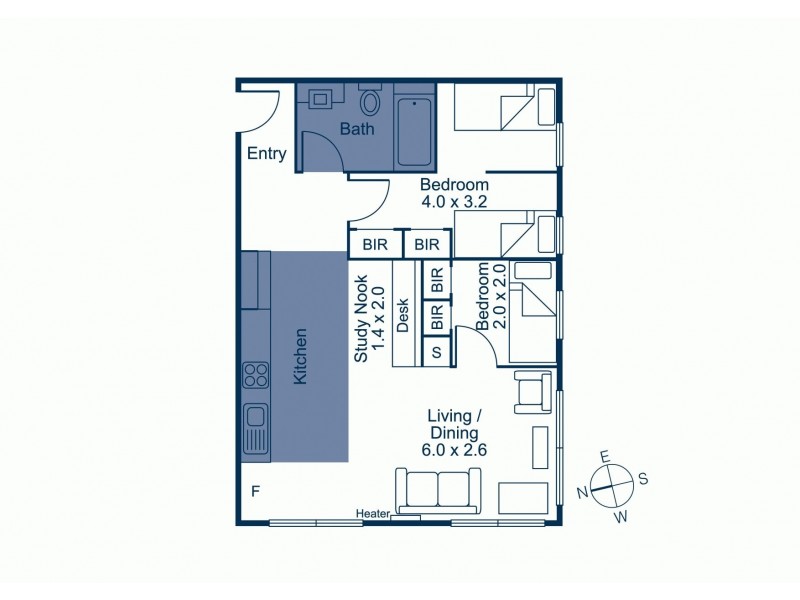 38/16-18 Poplar Street, Box Hill VIC 3128 Floorplan