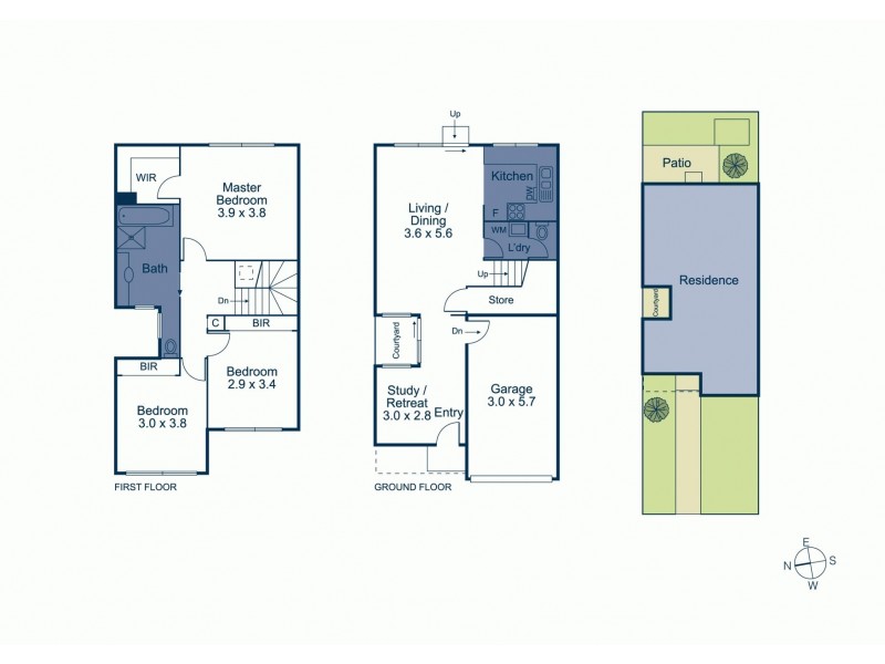 10/33 Hopetoun Parade, Box Hill VIC 3128 Floorplan