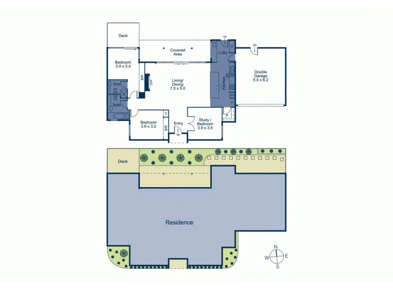 2/22 Graham Place, Box Hill VIC 3128 Floorplan