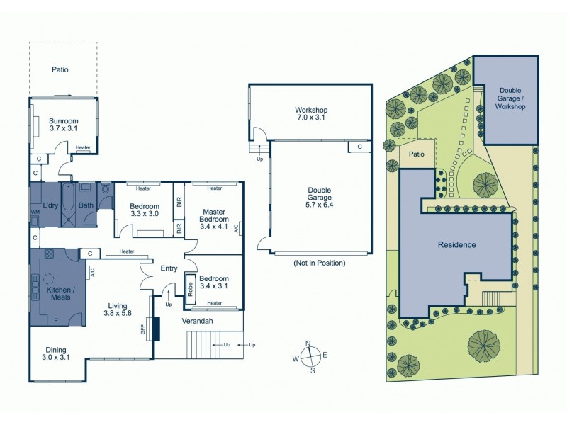 4 Douglas Avenue, Box Hill South VIC 3128 Floorplan