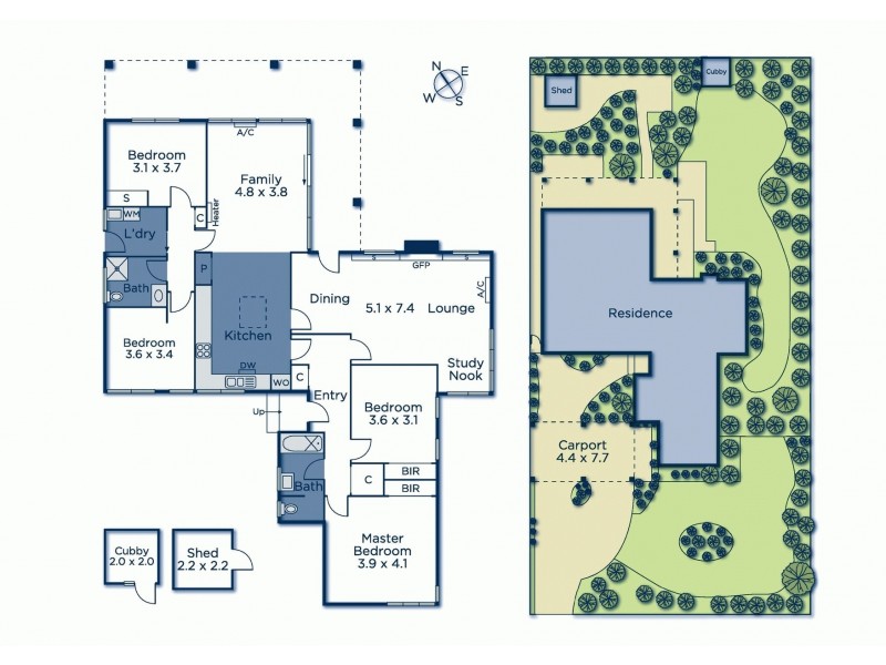 17 Naples Street, Box Hill South VIC 3128 Floorplan
