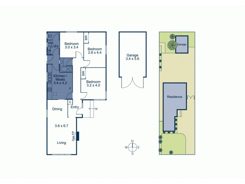 247 Darebin Road, Thornbury VIC 3071 Floorplan