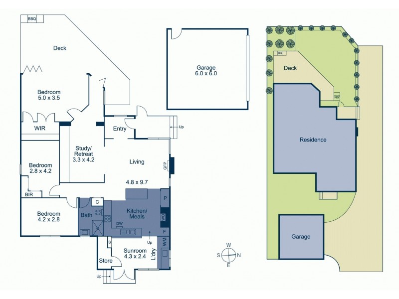 1/53 Birdwood Street, Box Hill South VIC 3128 Floorplan