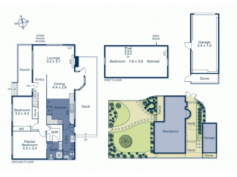 1/19 Shawlands Avenue, Blackburn South VIC 3130 Floorplan