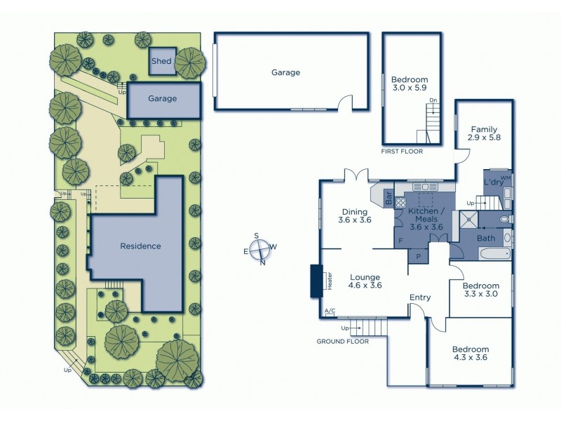 1 Leonard Street, Burwood VIC 3125 Floorplan