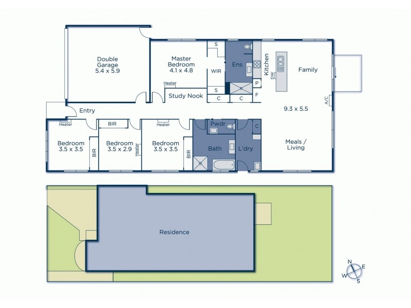 124 Crossway Avenue, Tarneit VIC 3029 Floorplan