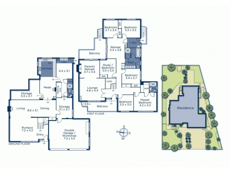 5 Morang Avenue, Templestowe Lower VIC 3107 Floorplan