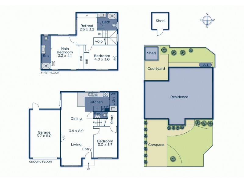 1/16 South Parade, Blackburn VIC 3130 Floorplan
