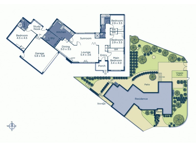 6 Goddard Court, Mont Albert North VIC 3129 Floorplan
