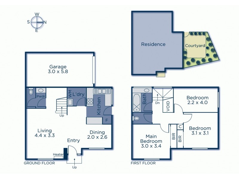10/1 Via Media, Box Hill VIC 3128 Floorplan