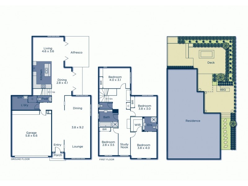 8 Pescott Close, Burwood VIC 3125 Floorplan