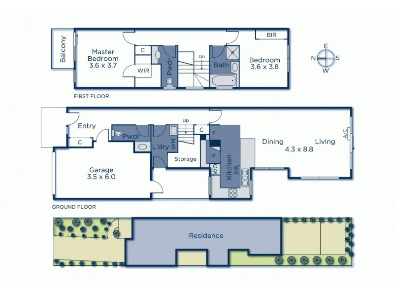 1/34 Ashted Road, Box Hill VIC 3128 Floorplan