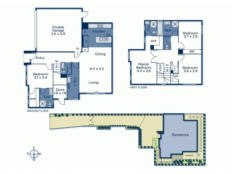 55 Parer Street, Burwood VIC 3125 Floorplan