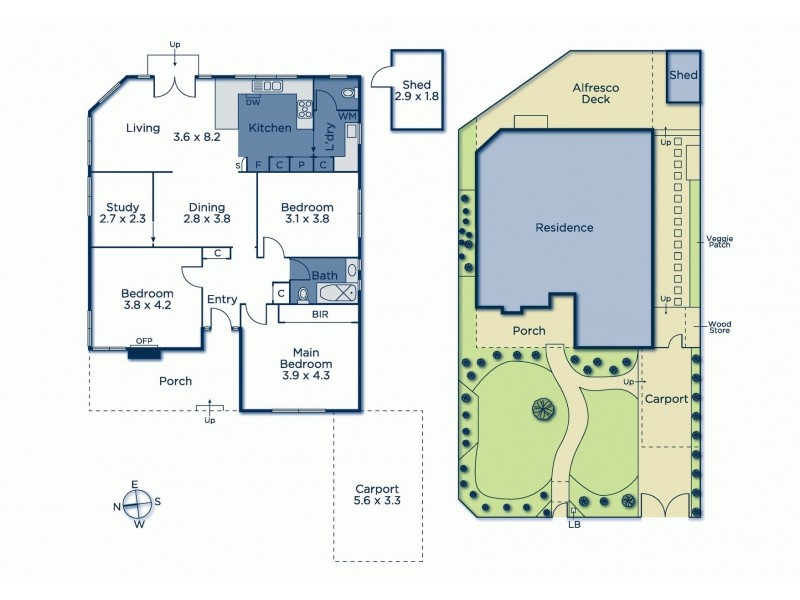 6 Leach Avenue, Box Hill North VIC 3129 Floorplan