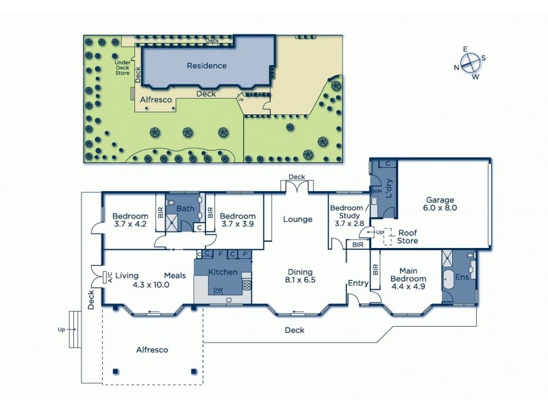 32 Carroll Avenue, Croydon VIC 3136 Floorplan