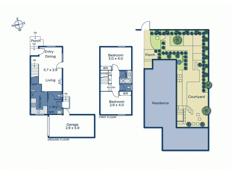 8/20 Albion Road, Box Hill VIC 3128 Floorplan