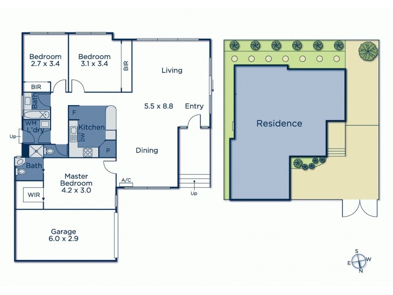 2/10 Rye Street, Box Hill North VIC 3129 Floorplan
