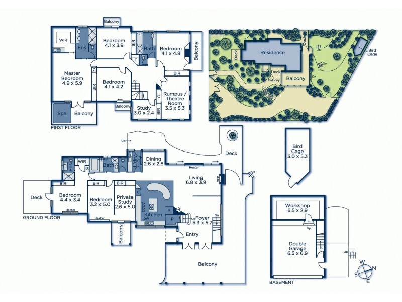58 Brown Street, Heidelberg VIC 3084 Floorplan