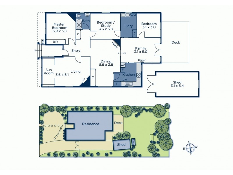7 Kingsley Crescent, Mont Albert VIC 3127 Floorplan