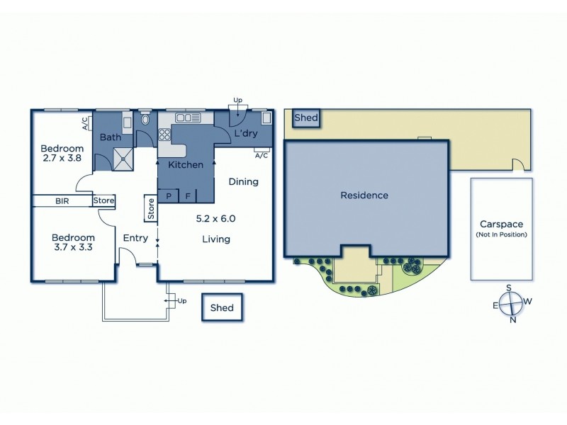 8/459 Waterdale Road, Heidelberg West VIC 3081 Floorplan