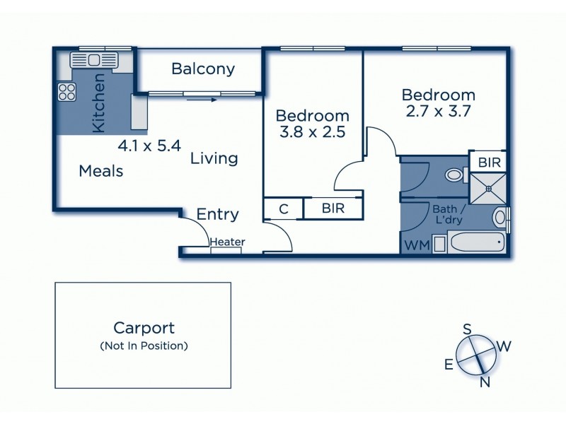 13/23-25 Albion Road, Box Hill VIC 3128 Floorplan