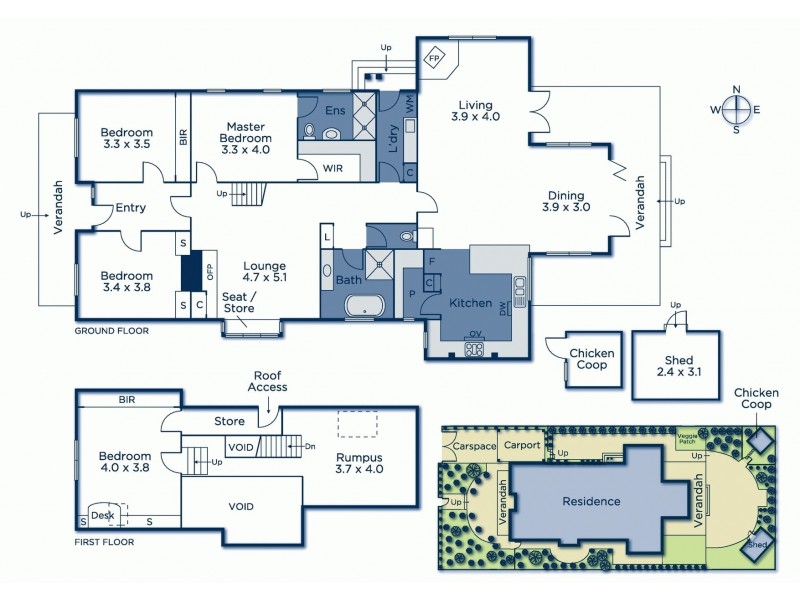 6 Bass Street, Box Hill VIC 3128 Floorplan