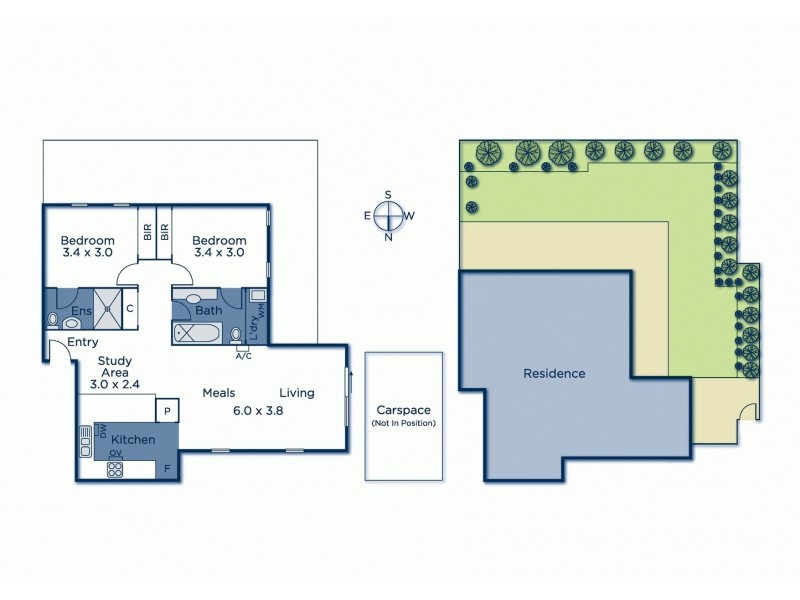 1/152-154 Princess Street, Kew VIC 3101 Floorplan