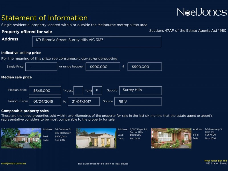 1/9 Boronia Street, Surrey Hills VIC 3127