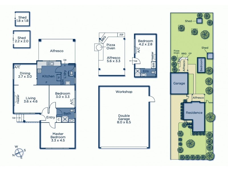 43 Beaver Street, Box Hill South VIC 3128 Floorplan