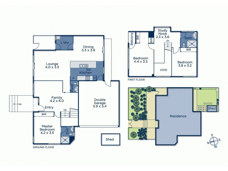1/7 Newbigin Street, Burwood VIC 3125 Floorplan