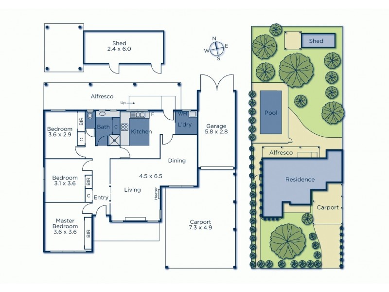17 Bennett Avenue, Mount Waverley VIC 3149 Floorplan