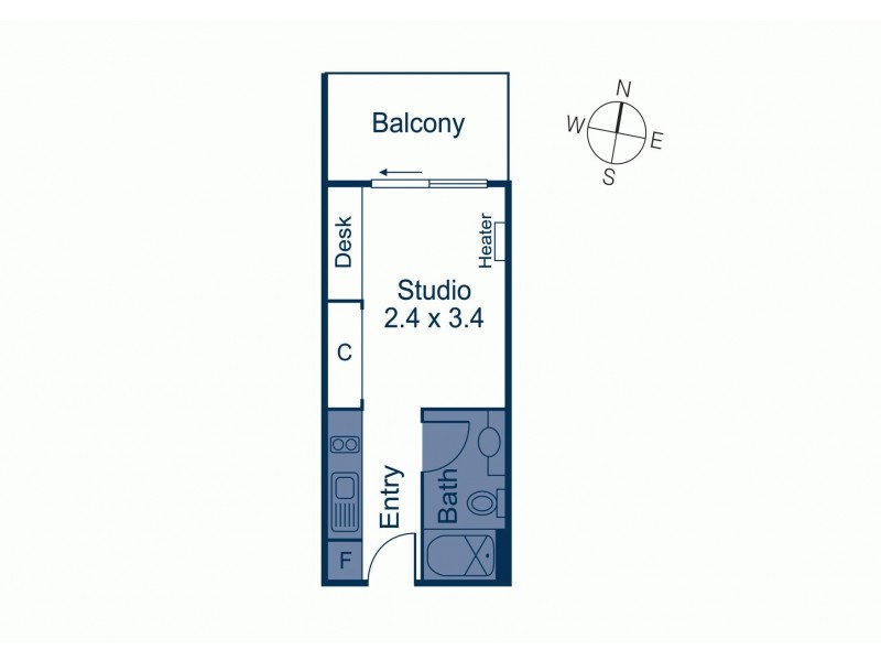 24/16-18 Poplar Street, Box Hill VIC 3128 Floorplan