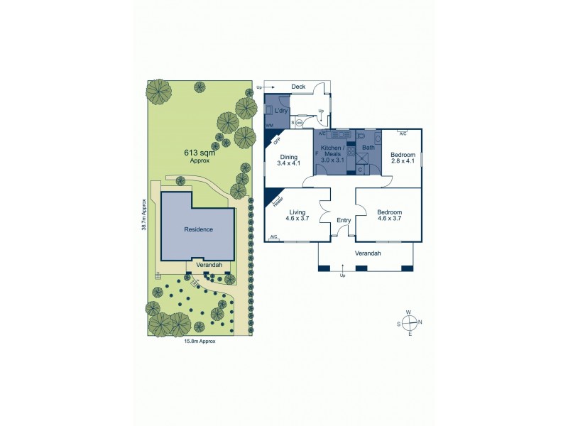 42 Grandview Avenue, Glen Iris VIC 3146 Floorplan